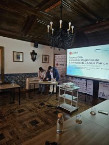 Assinatura do protocolo CRJ+ entre a CIMBAL e a APPJuventude, em Beja, a 8 de setembro de 2026.