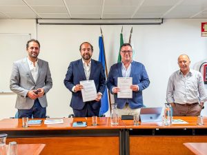 Formalização do protocolo CRJ+ entre a CIM da Lezíria do Tejo e a APPJuventude, em Santarém, a 8 de setembro de 2026.